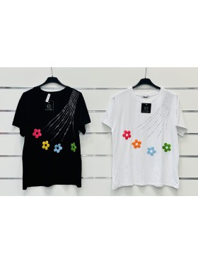 Bluzki  damskie wloskie, size uni, paczka 6szt, mix kolor