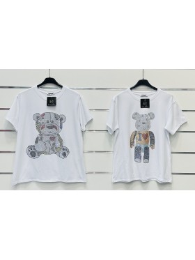 Bluzki  damskie wloskie, size uni, paczka 6szt, mix kolor