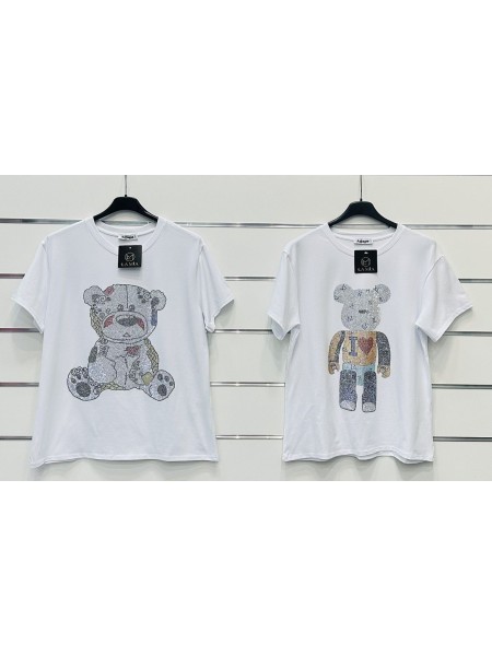 Bluzki  damskie wloskie, size uni, paczka 6szt, mix kolor