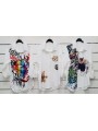 Koszule damskie wloskie, size Oversize, paczka 6szt, mix kolor