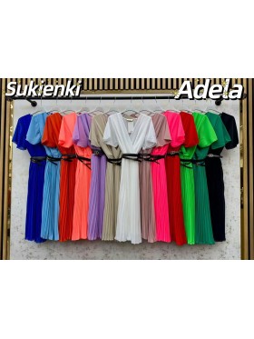 Sukienki damskie wloskie, size uni, paczka 6szt, mix kolor