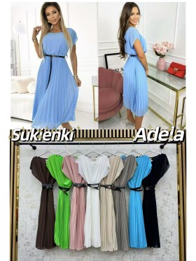 Sukienki damskie wloskie, size uni, paczka 6szt, mix kolor
