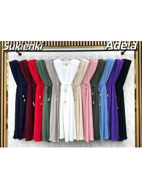 Sukienki damskie wloskie, size uni, paczka 6szt, mix kolor