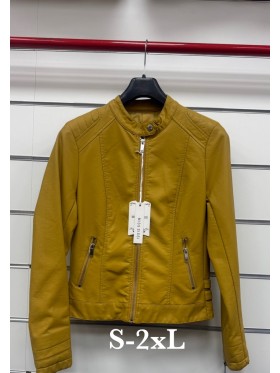 Kurtki skórzane damskie ,size s-2xl,paczka 5szt ,1 kolor