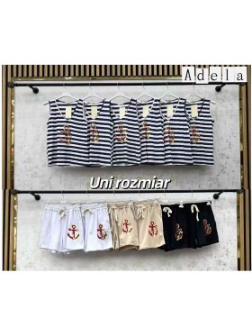Komplety damskie wloskie, size uni, paczka 6szt, mix kolor