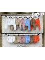 Komplety damskie wloskie, size uni, paczka 6szt, mix kolor
