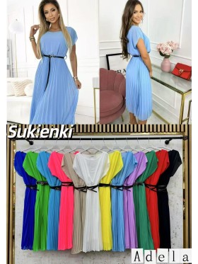 Sukienki damskie wloskie, size uni, paczka 6szt, mix kolor