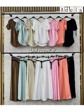 Komplety damskie wloskie, size uni, paczka 6szt, mix kolor
