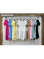 Sukienki damskie wloskie, size uni, paczka 6szt, mix kolor
