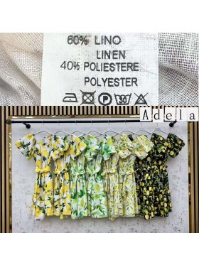 Sukienki damskie wloskie, size uni, paczka 6szt, mix kolor
