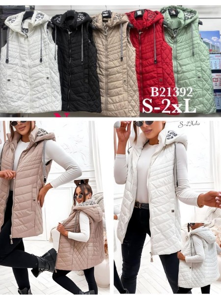 Kamizelki damskie ,size s-2xl,paczka 5szt ,1 kolor