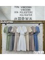 Sukienki damskie wloskie, size uni, paczka 6szt, mix kolor