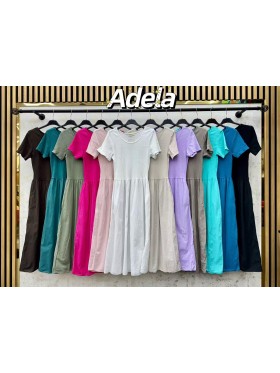 Sukienki damskie wloskie, size uni, paczka 6szt, mix kolor