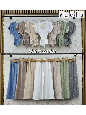 Komplety damskie wloskie, size uni, paczka 6szt, mix kolor