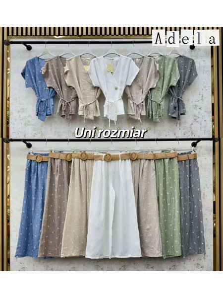Komplety damskie wloskie, size uni, paczka 6szt, mix kolor