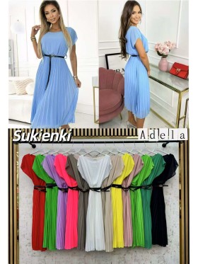 Sukienki damskie wloskie, size uni, paczka 6szt, mix kolor