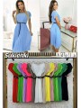 Sukienki damskie wloskie, size uni, paczka 6szt, mix kolor