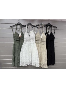 Sukienki damskie wloskie, size uni, paczka 6szt, mix kolor