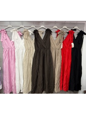 Sukienki damskie wloskie, size uni, paczka 6szt, mix kolor
