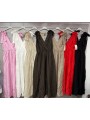Sukienki damskie wloskie, size uni, paczka 6szt, mix kolor