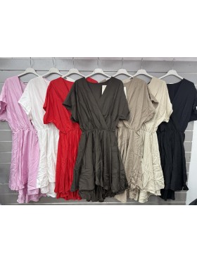 Sukienki damskie wloskie, size uni, paczka 6szt, mix kolor