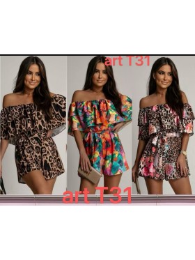 Kombinezony damskie wloskie, size uni, paczka 6szt, mix kolor