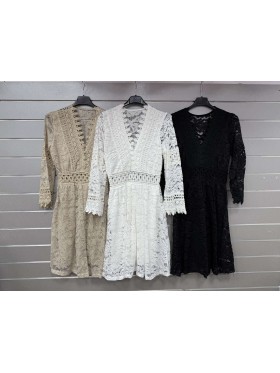 Sukienki damskie wloskie, size uni, paczka 6szt, mix kolor