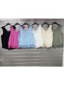 Bluzki damskie wloskie, size uni, paczka 6szt, mix kolor