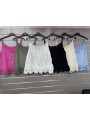 Bluzki damskie wloskie, size uni, paczka 6szt, mix kolor