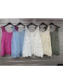 Bluzki damskie wloskie, size uni, paczka 6szt, mix kolor