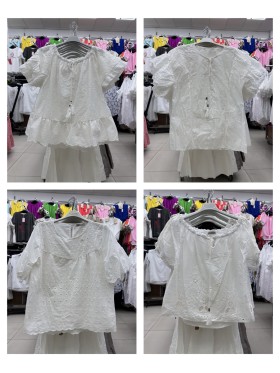 Bluzki damskie  wloskie, size uni, paczka 6szt, mix kolor