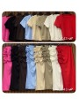 Komplety damskie  wloskie, size uni, paczka 6szt, mix kolor