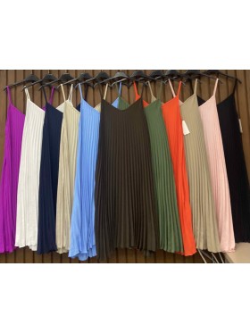 Sukienki damskie  wloskie, size uni, paczka 6szt, mix kolor