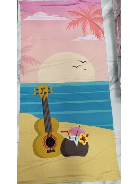 Ręcznik plażowy w rozmiarze 80/150cm ,paczka 12 szt mix kolor