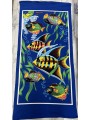Ręcznik plażowy w rozmiarze 80/150cm ,paczka 12 szt mix kolor