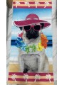 Ręcznik plażowy w rozmiarze 80/150cm ,paczka 12 szt mix kolor