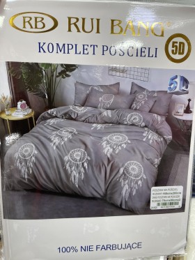 Komplet pościeli 100% satyna - bawełna 3 Częściowy Rozmiar : 160/200cm