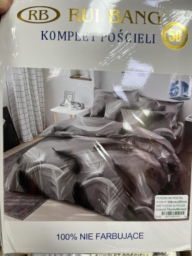 Komplet pościeli 100% satyna - bawełna 3 Częściowy Rozmiar : 160/200cm