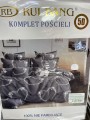 Komplet pościeli 100% satyna - bawełna 3 Częściowy Rozmiar : 160/200cm