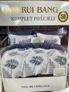 Komplet pościeli 100% satyna - bawełna 3 Częściowy Rozmiar : 160/200cm