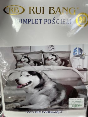 Komplet pościeli 100% satyna - bawełna 3 Częściowy Rozmiar : 160/200cm