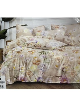 Komplet pościeli 100% satyna - bawełna 3 Częściowy Rozmiar : 160/200cm