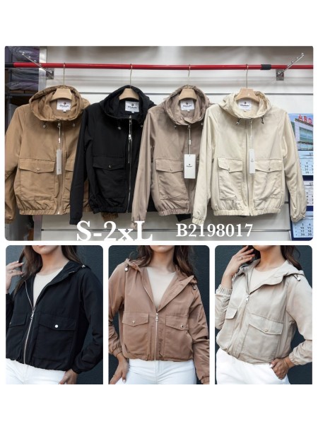 Kurtki damskie ,size s-2xl,paczka 5szt ,1 kolor