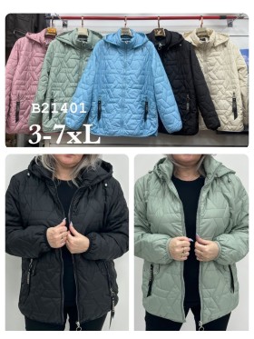 Kurtki damskie ,size 3-7xl,paczka 5szt ,1 kolor