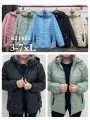 Kurtki damskie ,size 3-7xl,paczka 5szt ,1 kolor