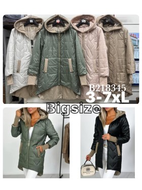 Kurtki damskie ,size 3-7xl,paczka 5szt ,1 kolor