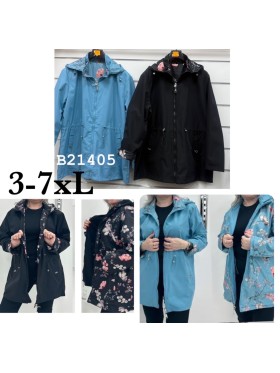 Kurtki damskie ,size 3-7xl,paczka 5szt ,1 kolor