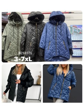 Kurtki damskie ,size 3-7xl,paczka 5szt ,1 kolor