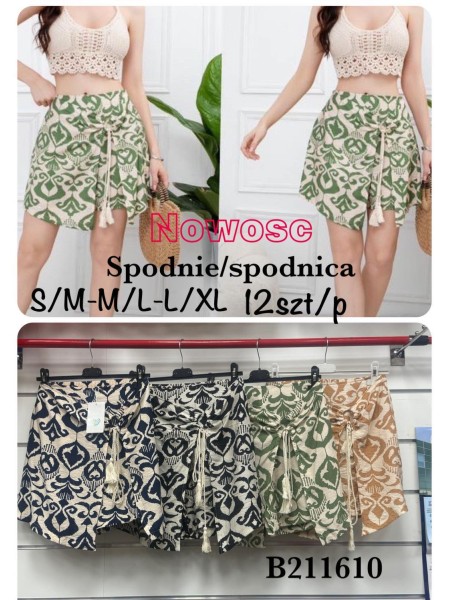 Spodenki damskie ,size s-xl,paczka 12szt ,mix kolor