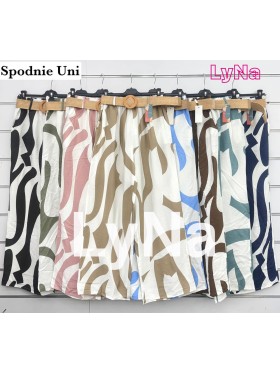 Spodnie damskie wloskie, size uni, paczka 6szt, mix kolor